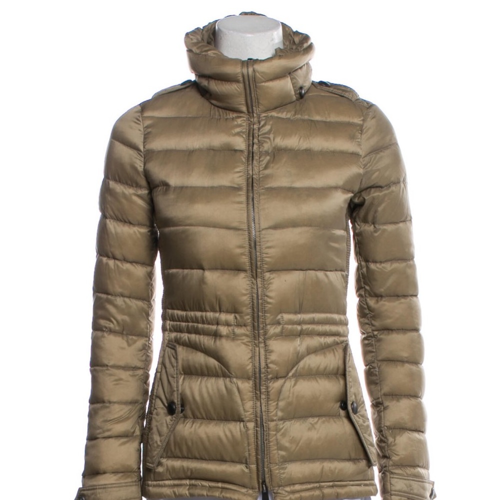 Burberry Brit Beige Down Jacket XS